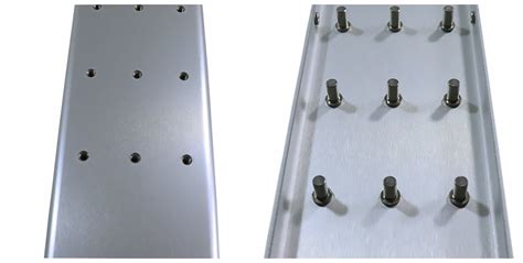 riveting and screwing sheet metal fabricated parts together|sheet metal riveting parts.